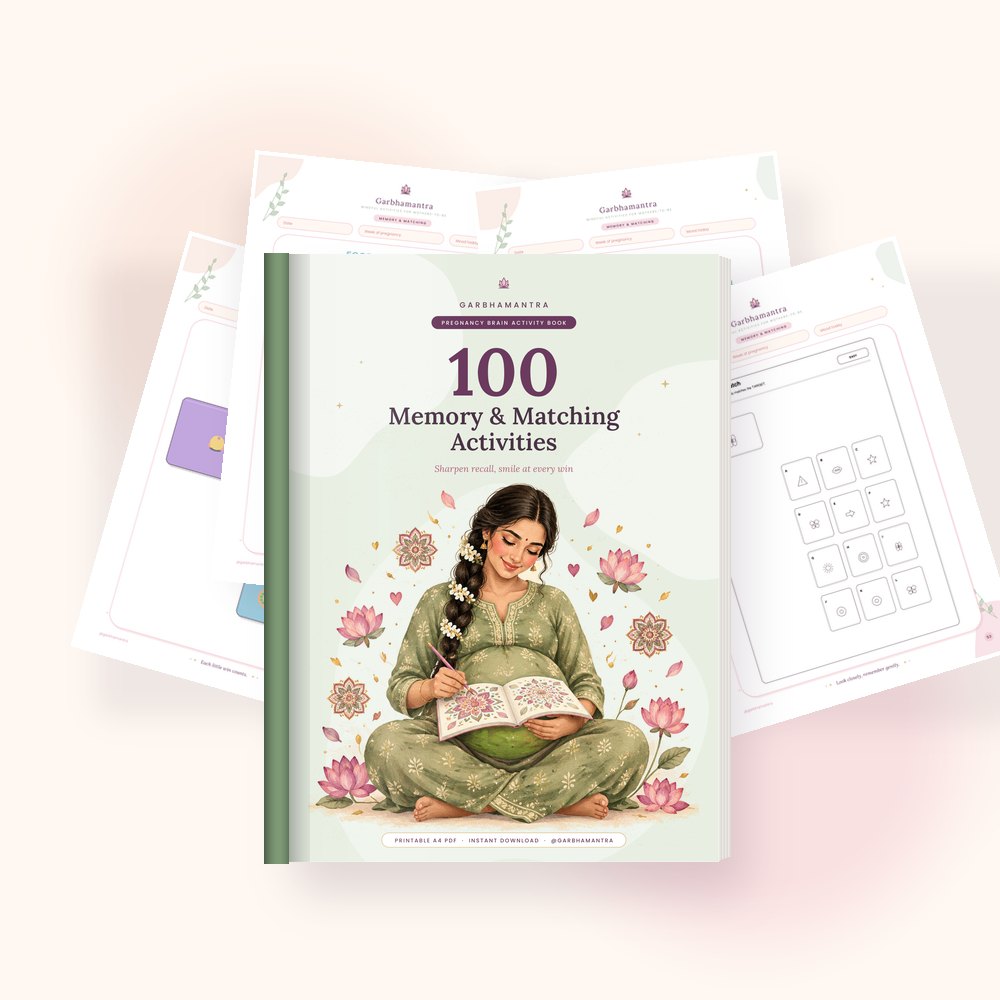 Memory and Matching book with sample pages
